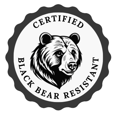 certified black bear-resistant logo