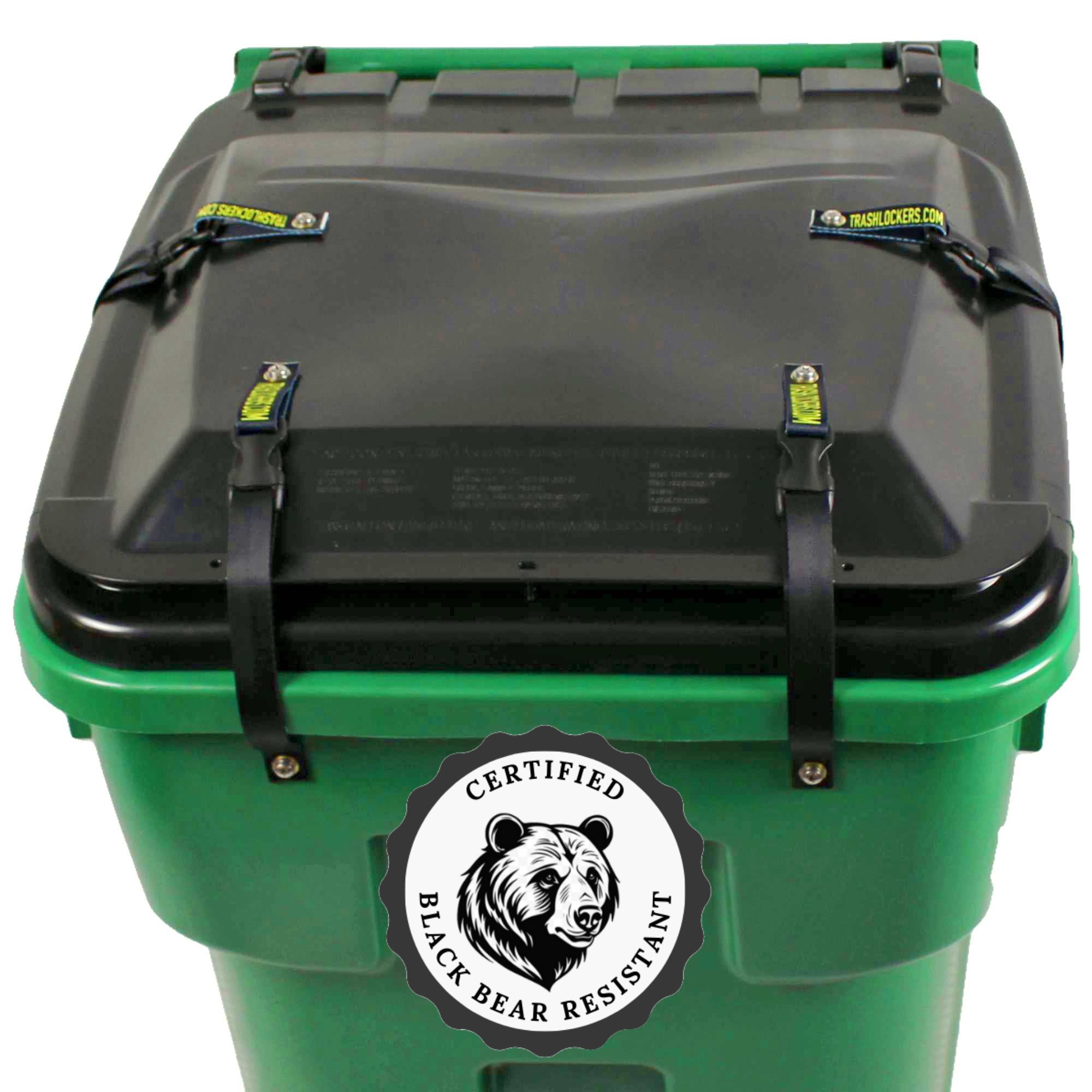 bear-proof garbage can