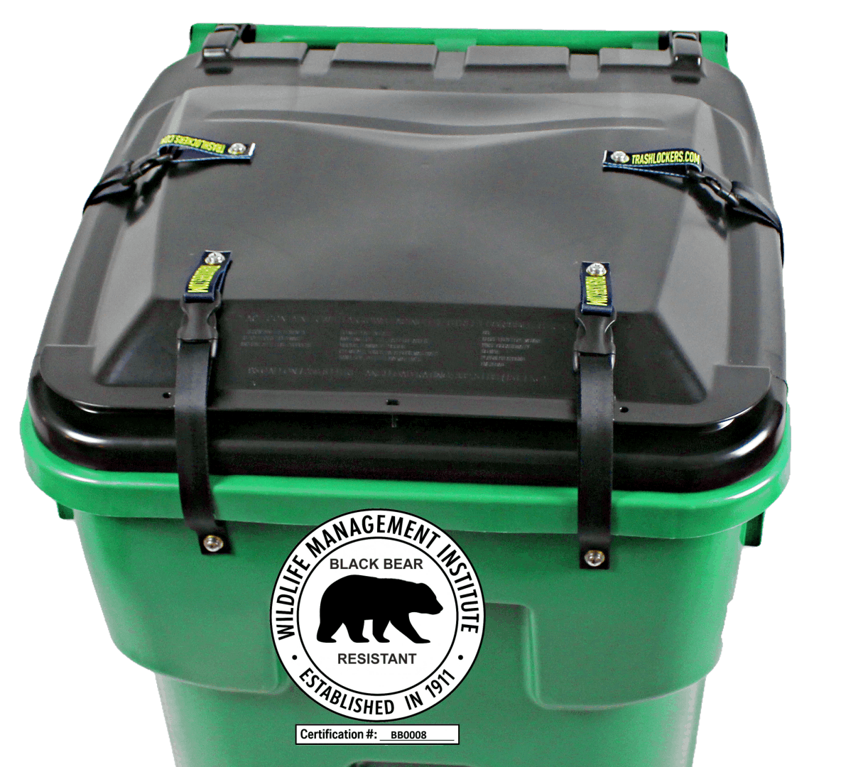 Ultimate Black Bear Trash Locks